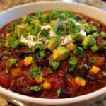 vegetarian bean chili