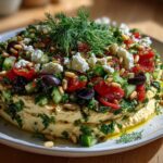 7-Layer Spring Hummus Dip