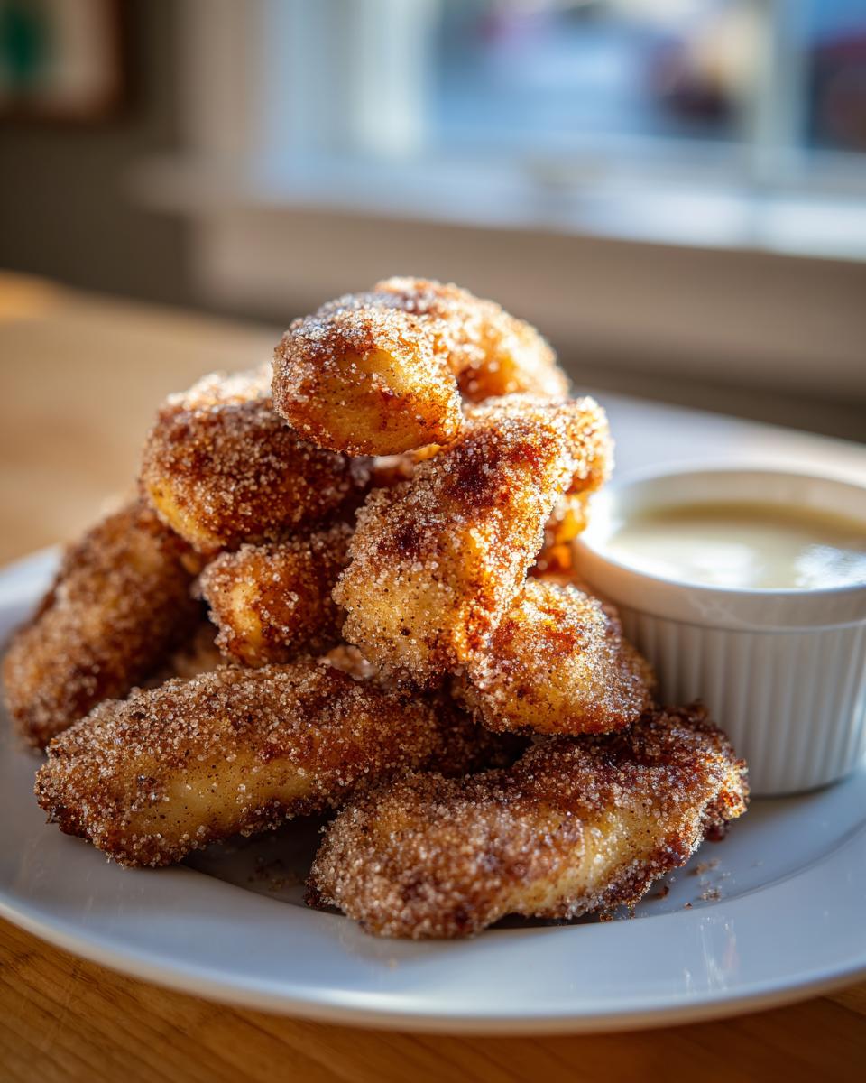 Air Fryer Apple Fries With Cinnamon Sugar - detail 1