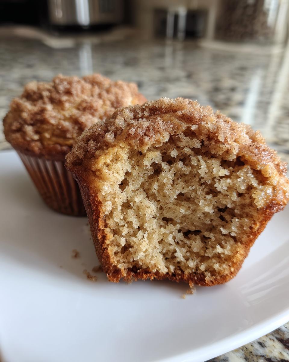 Apple Cinnamon Muffins With Crumb Topping - detail 1