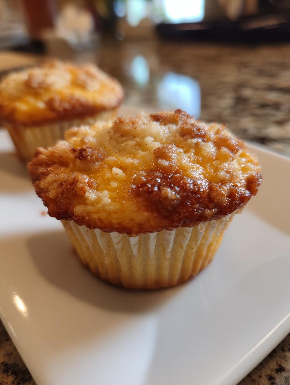Apple Cinnamon Muffins With Crumb Topping - detail 2