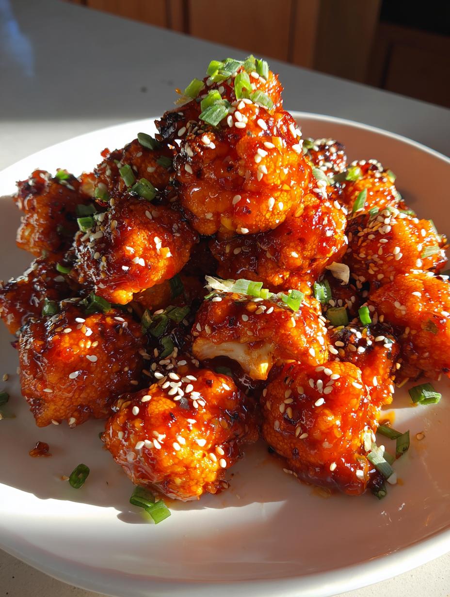 Baked cauliflower - detail 2