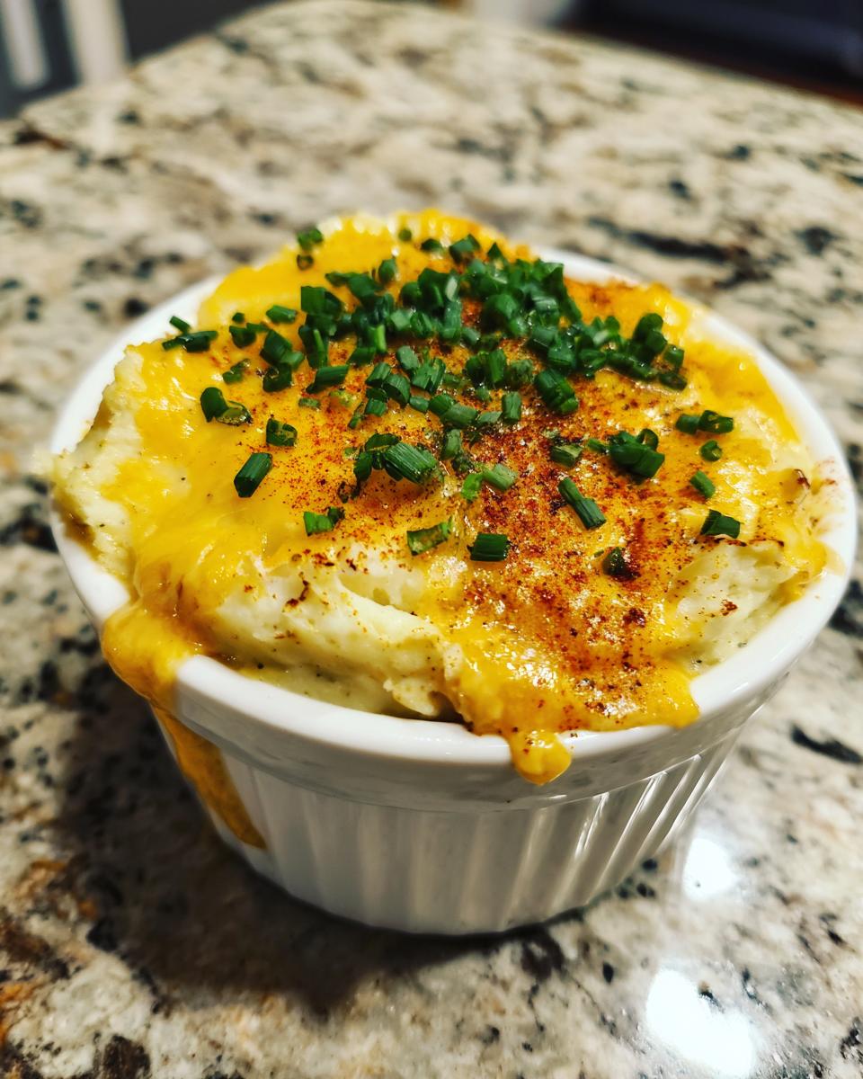 Baked potato soup: 1 secret for amazing richness 4 Baked potato soup - detail 1