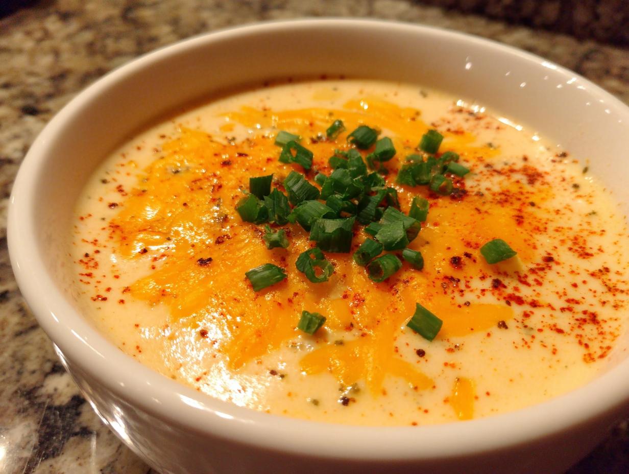 Baked potato soup: 1 secret for amazing richness