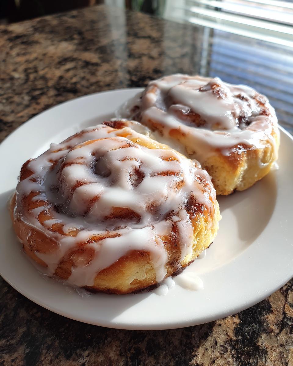 Banana Bread Cinnamon Rolls (No Yeast) - detail 1