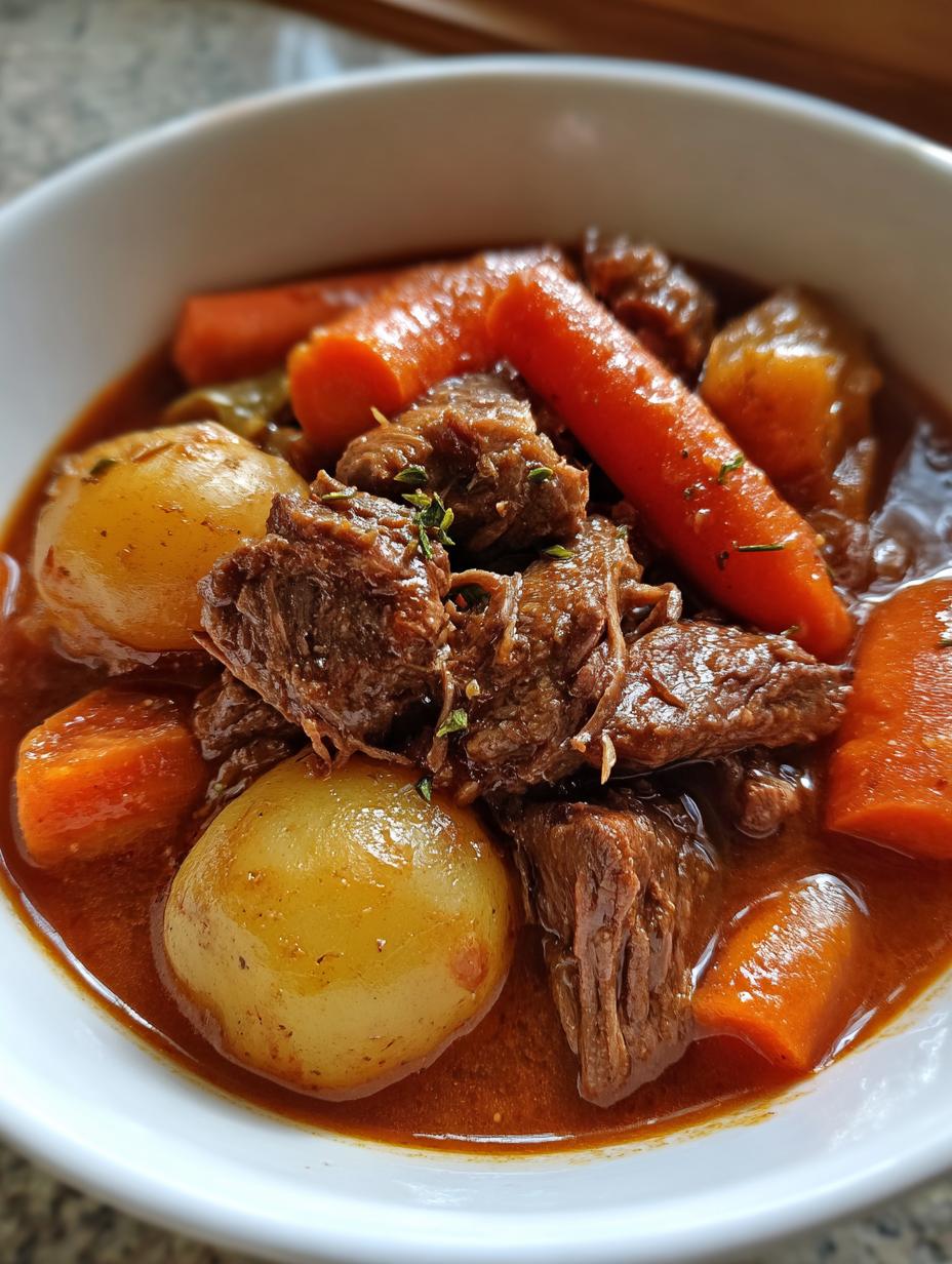 Beef stew - detail 2