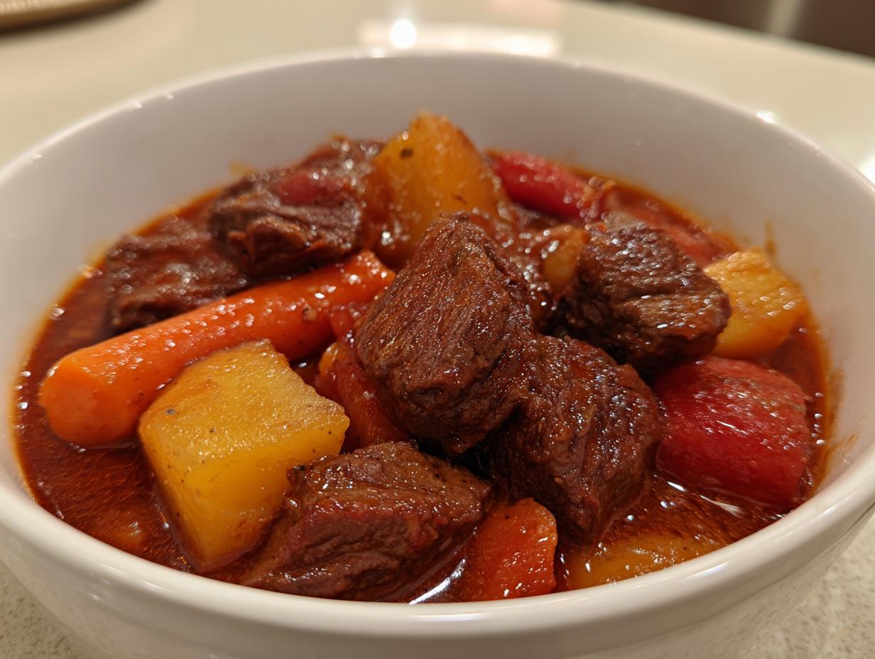 Amazing 323 Calorie Beef Stew Recipe