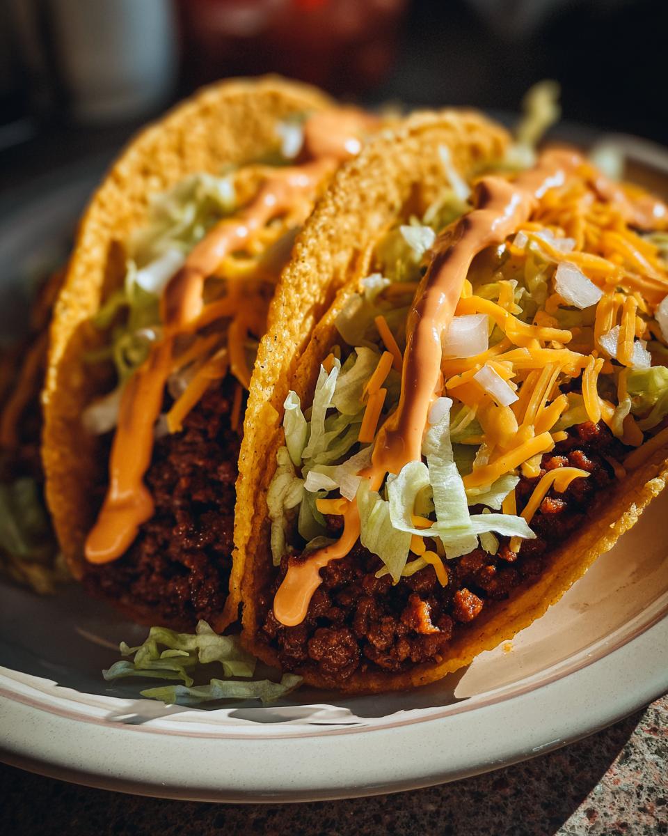 Big Mac smash burger tacos - detail 1