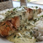 Boursin salmon