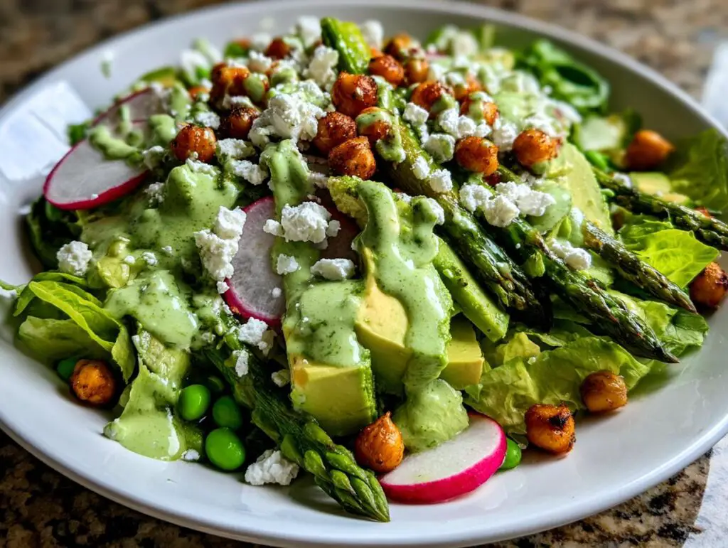 Fresh Summer Salad Ideas That Actually Taste Good (Easy & Flavorful Picks) 13 Bright Spring Salad with Basil Lemon Dressing