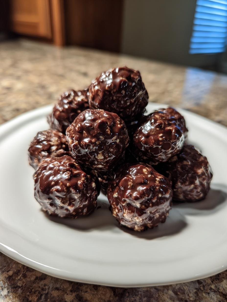 Brownie protein bites - detail 1