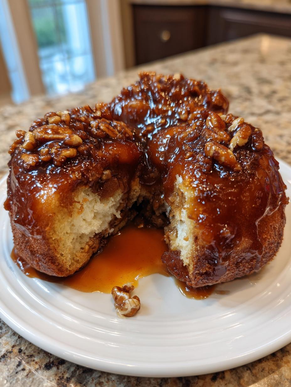 Caramel Pecan Sticky Buns Soft and Gooey - detail 2