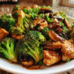 Chicken Broccoli Mushroom Stir Fry Easy Dinner