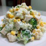 Chicken Broccoli Sweetcorn Pasta