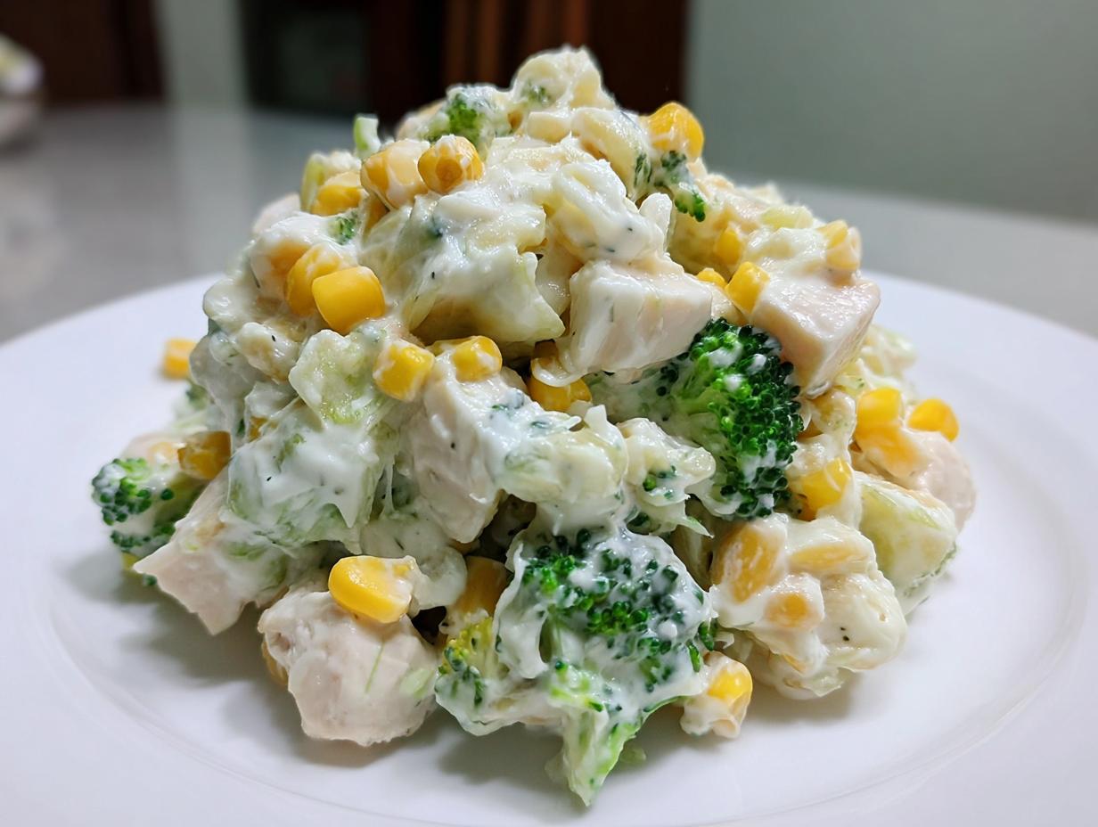 Amazing 15-Minute Chicken Broccoli Sweetcorn Pasta