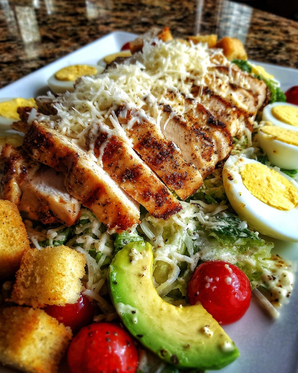 30 Min Juicy Chicken Caesar Salad Secret 4 Chicken Caesar salad - detail 1