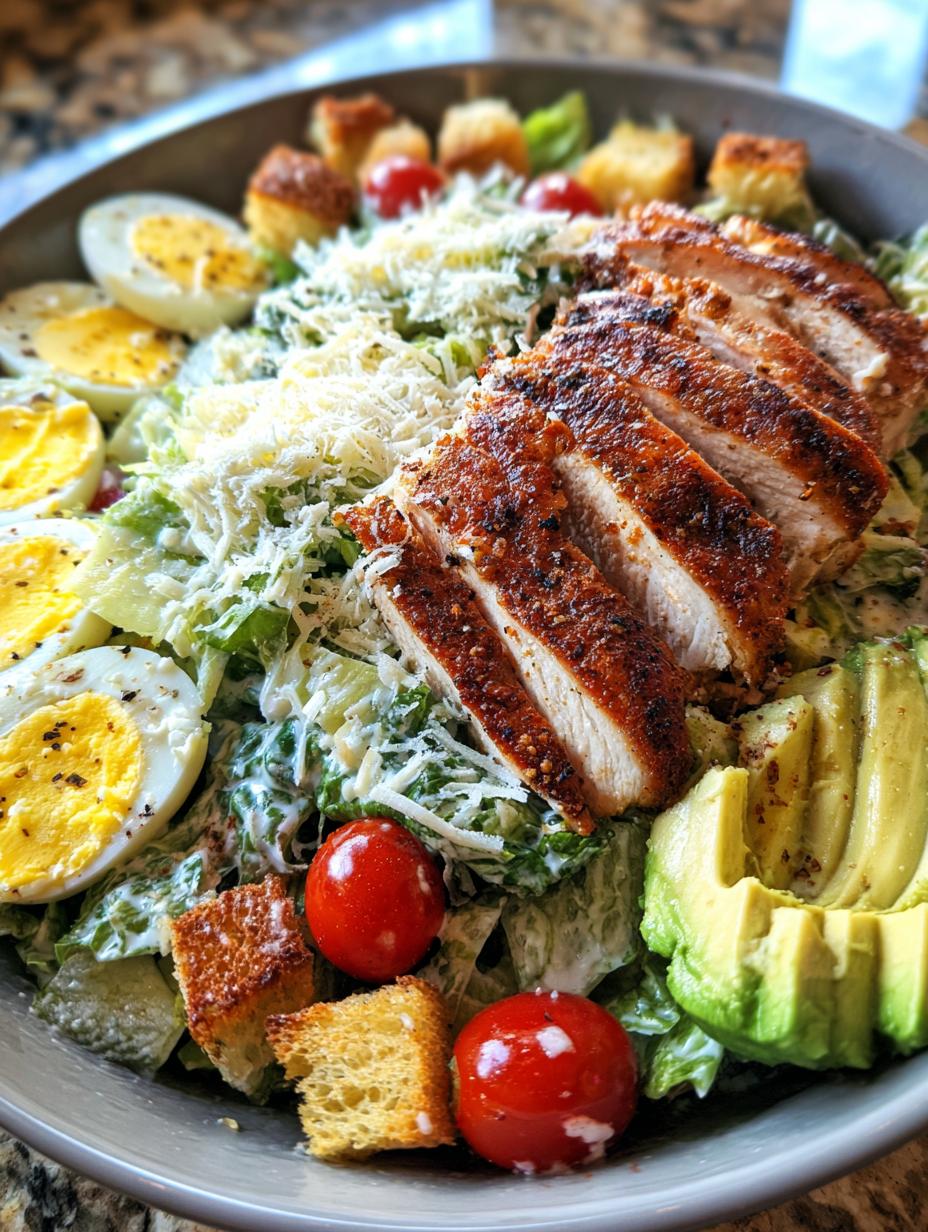 30 Min Juicy Chicken Caesar Salad Secret 5 Chicken Caesar salad - detail 2