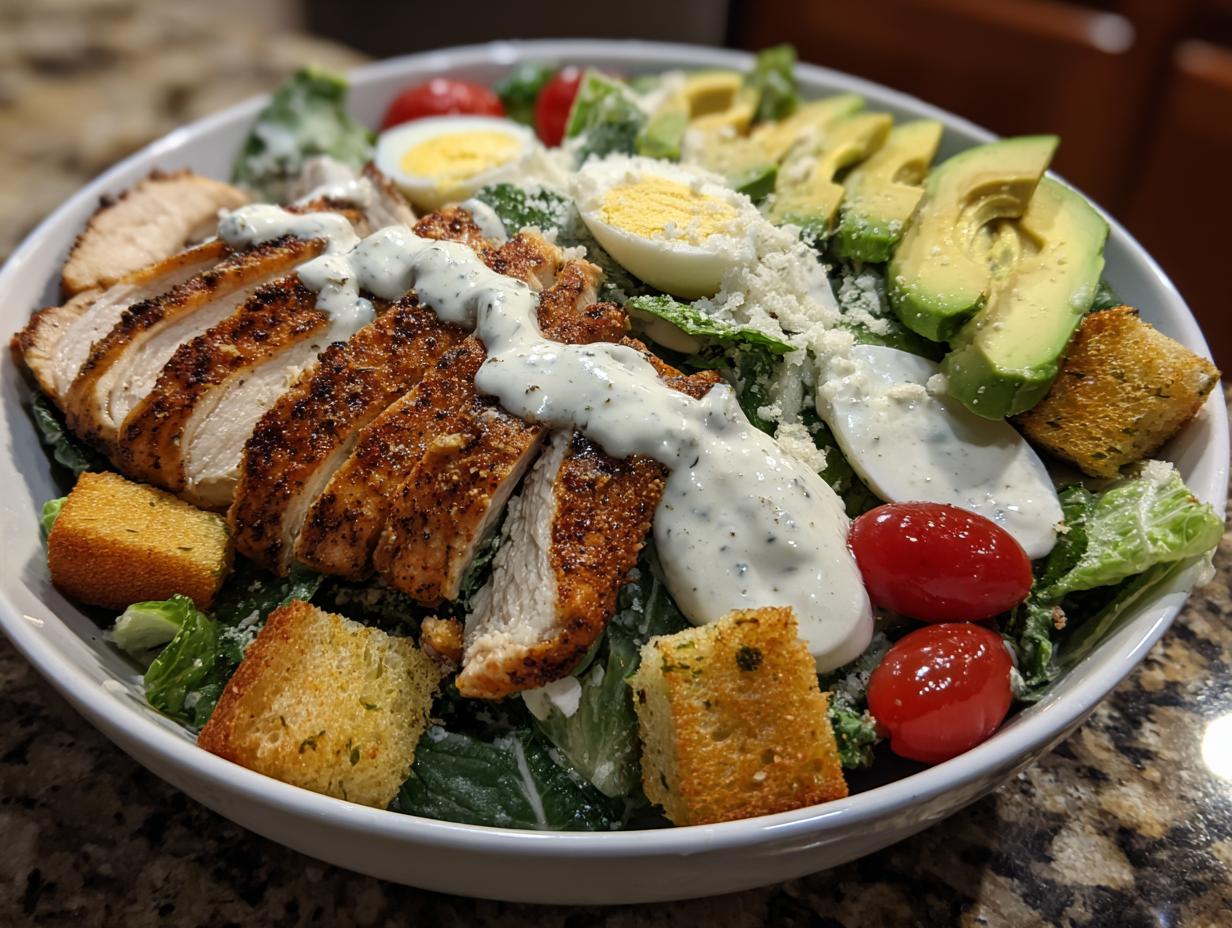 30 Min Juicy Chicken Caesar Salad Secret