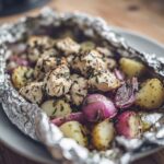 Chicken and Potatoes Foil Packets Easy Oven Dinner