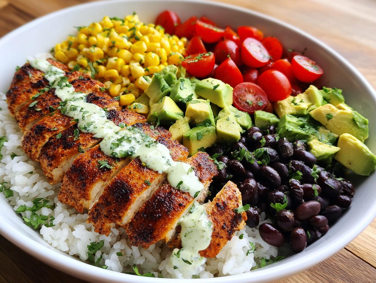 Amazing 30-Minute Chicken burrito bowl