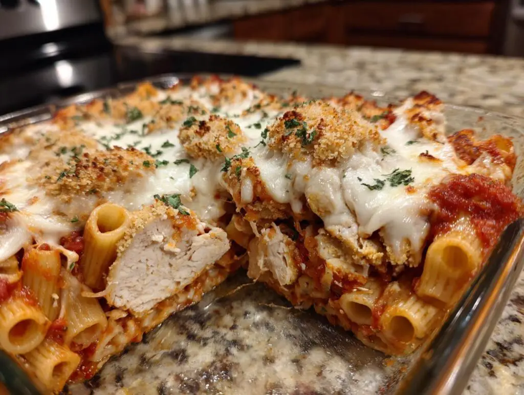 12 High Protein Casserole Recipes for Easy Family Dinners 7 Chicken parmesan casserole