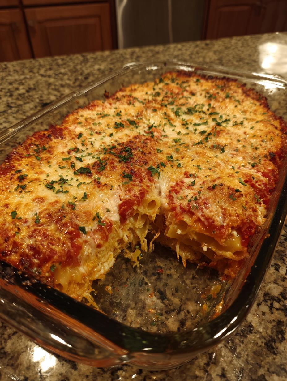 Chicken parmesan casserole - detail 2