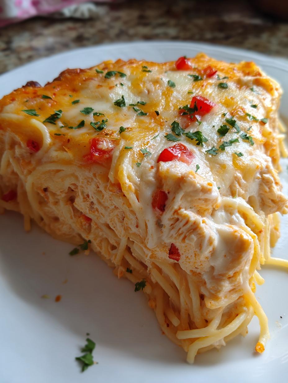 Chicken spaghetti - detail 2