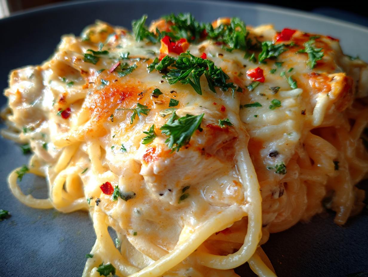 Amazing Chicken Spaghetti in 45 Minutes