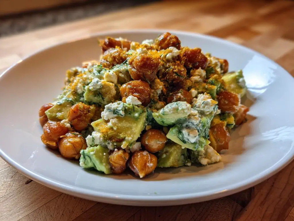 Fresh Summer Salad Ideas That Actually Taste Good (Easy & Flavorful Picks) 6 Chickpea Feta Avocado Salad