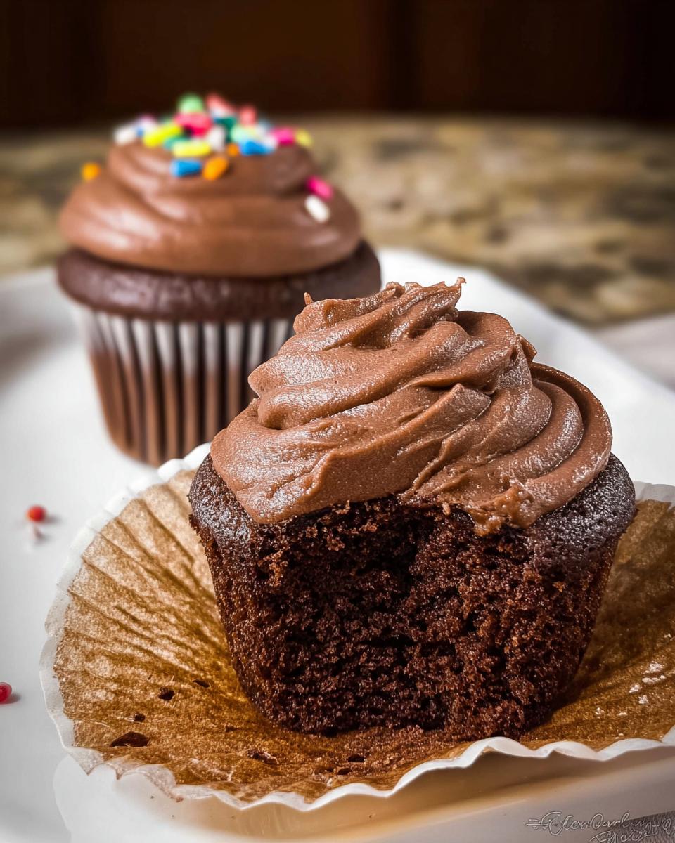 Amazing 1st Chocolate Cupcakes From Scratch With Creamy Frosting 4 Chocolate Cupcakes From Scratch With Creamy Frosting - detail 1