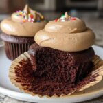 Chocolate Cupcakes From Scratch With Creamy Frosting