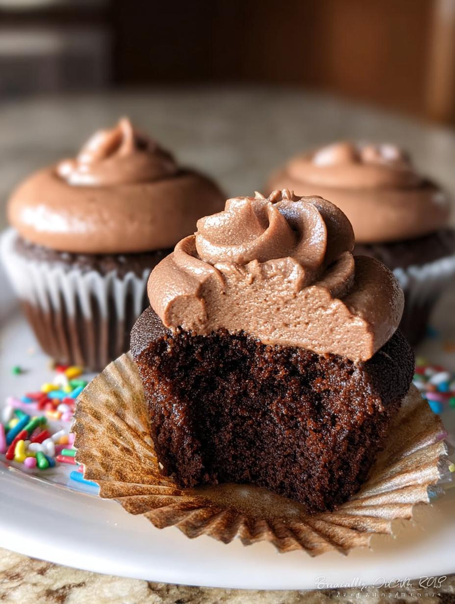 Amazing 1st Chocolate Cupcakes From Scratch With Creamy Frosting 5 Chocolate Cupcakes From Scratch With Creamy Frosting - detail 2
