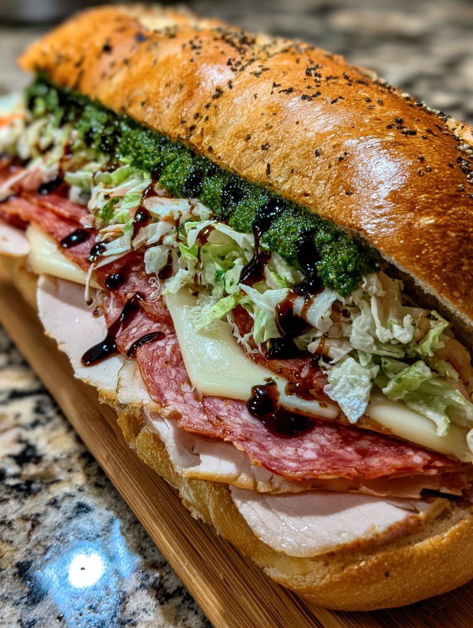 Ciabatta sandwich - detail 2