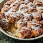 Cinnamon Roll Bites With Creamy Cinnamon Syrup