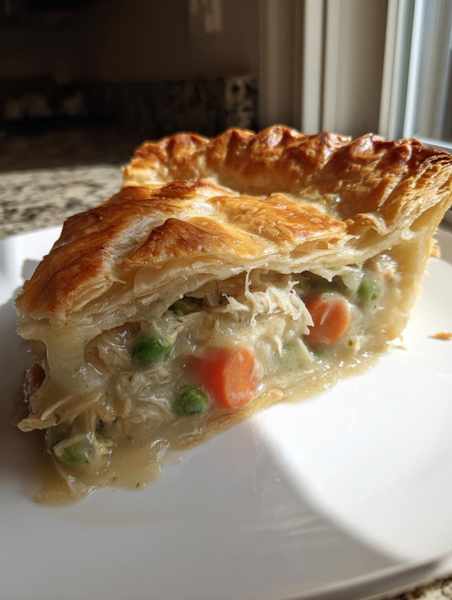 Classic Chicken Pot Pie With Flaky Double Crust - detail 2
