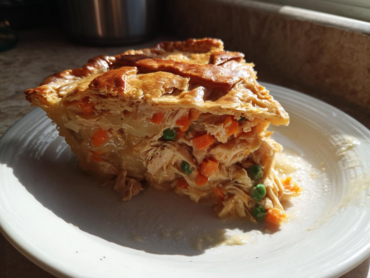 Amazing Classic Chicken Pot Pie With Flaky 1 Crust