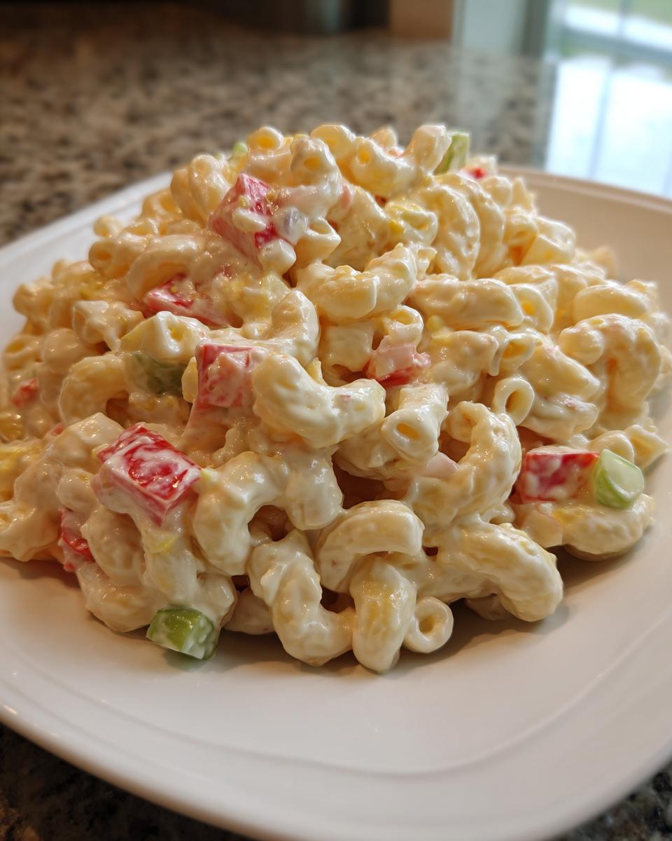 Classic Creamy Macaroni Salad Recipe - detail 1