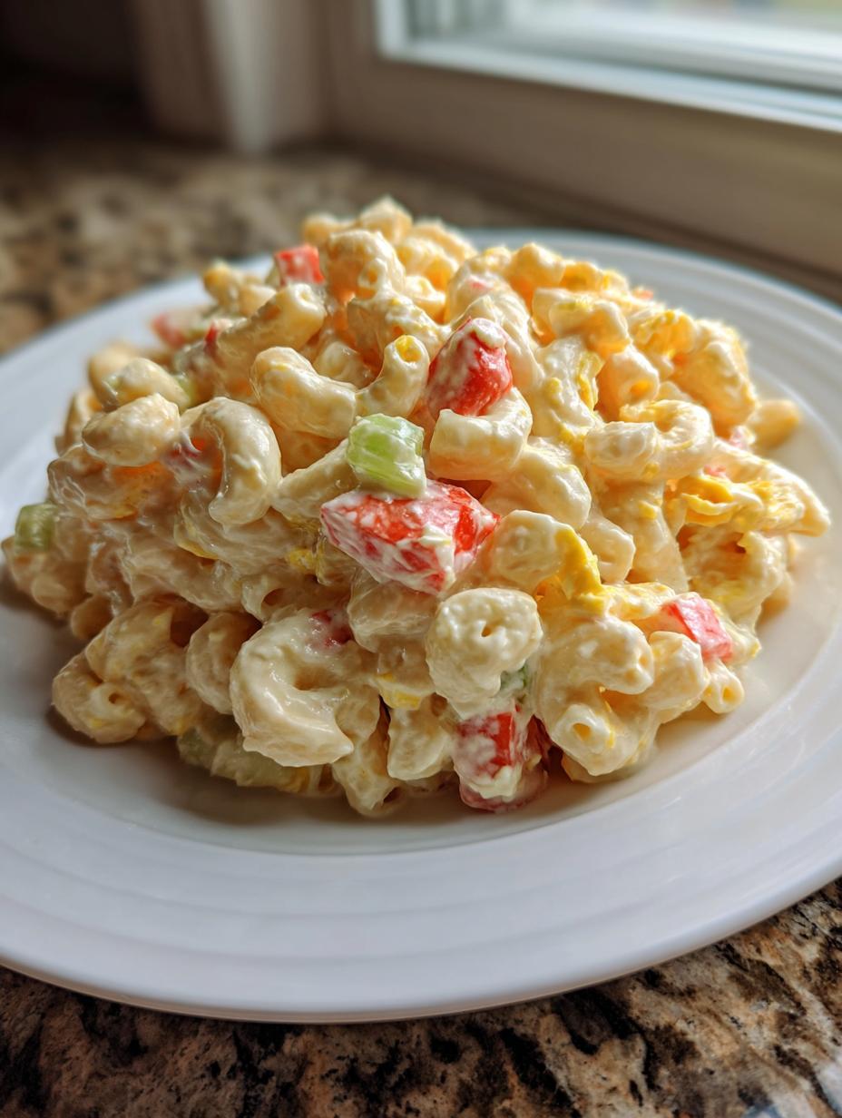 Classic Creamy Macaroni Salad Recipe - detail 2