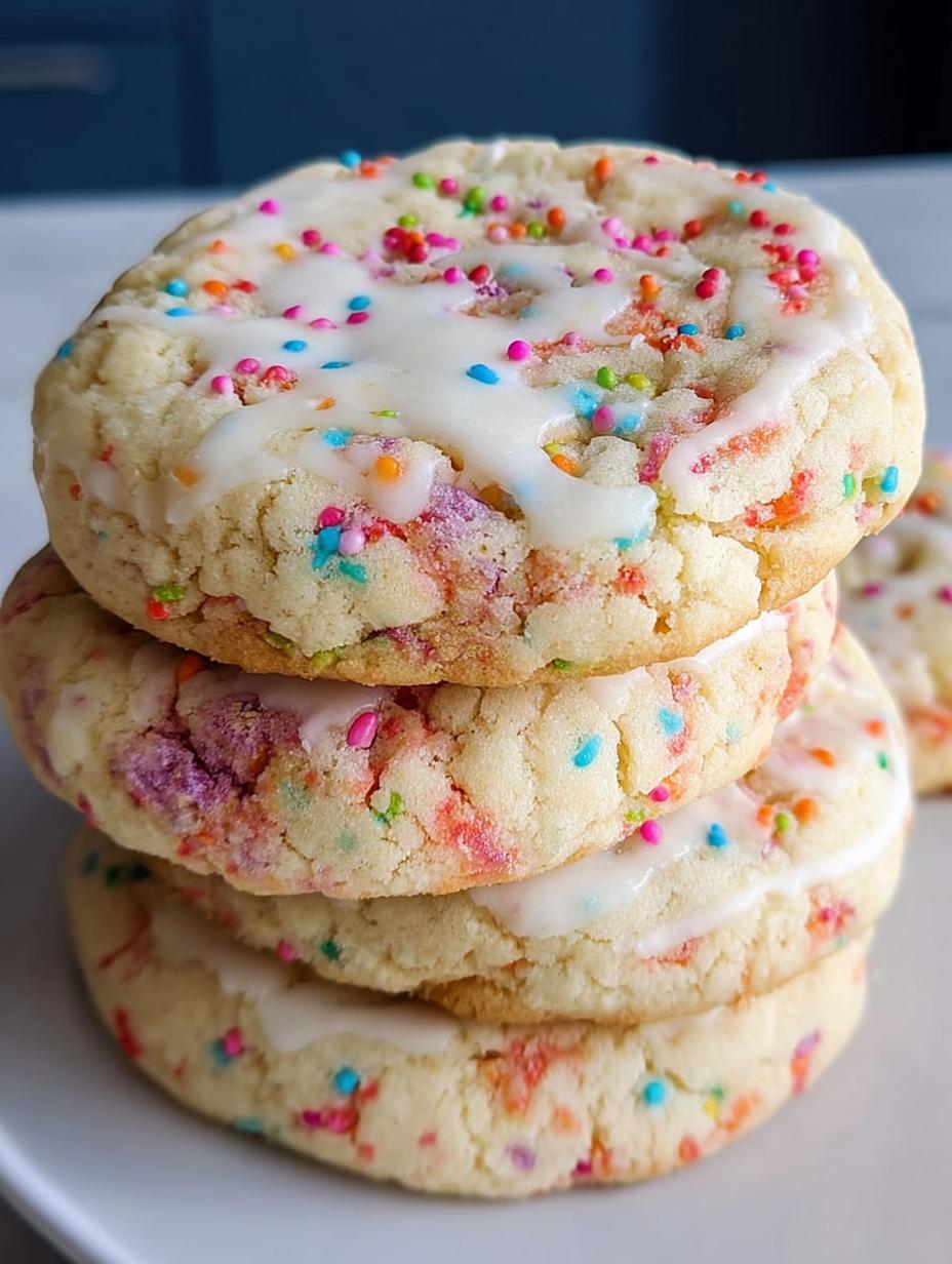 Amazing 1st Batch Confetti Sugar Cookies Soft and Bakery 5 Confetti Sugar Cookies Soft and Bakery Style - detail 2