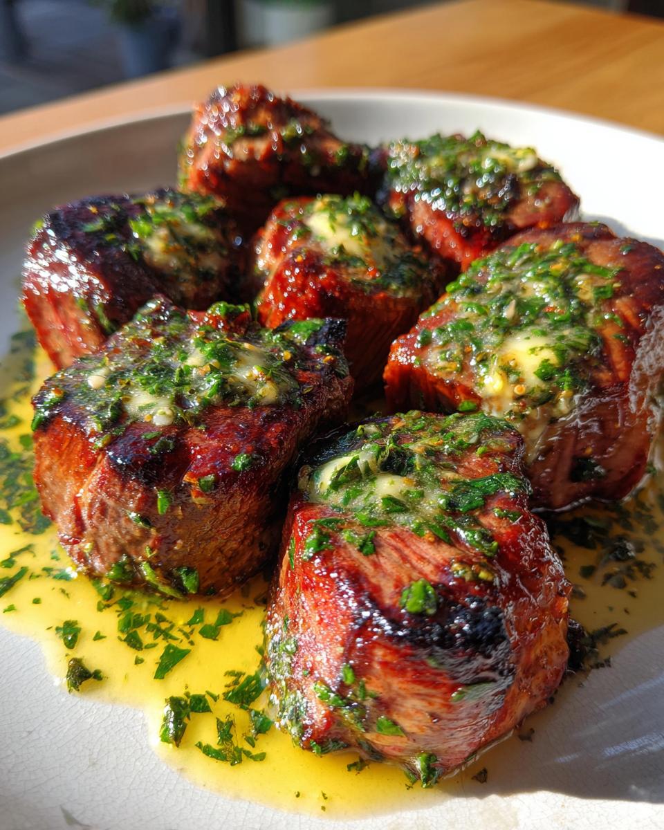 Amazing 16-Minute Cowboy Butter Steak Bites 4 Cowboy Butter Steak Bites With Garlic Herb Butter - detail 1