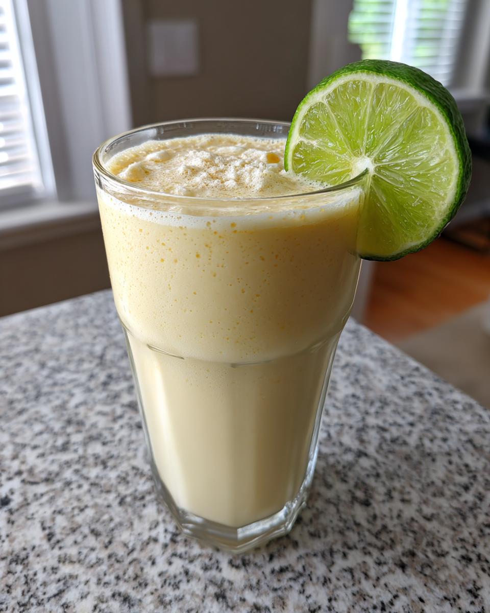 Creamy Brazilian Lemonade - detail 1