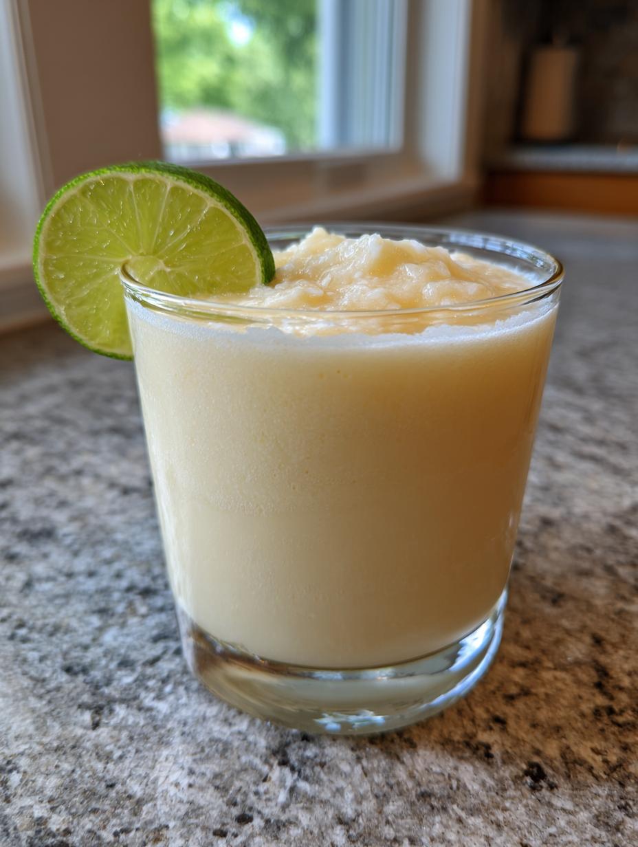 Creamy Brazilian Lemonade - detail 2