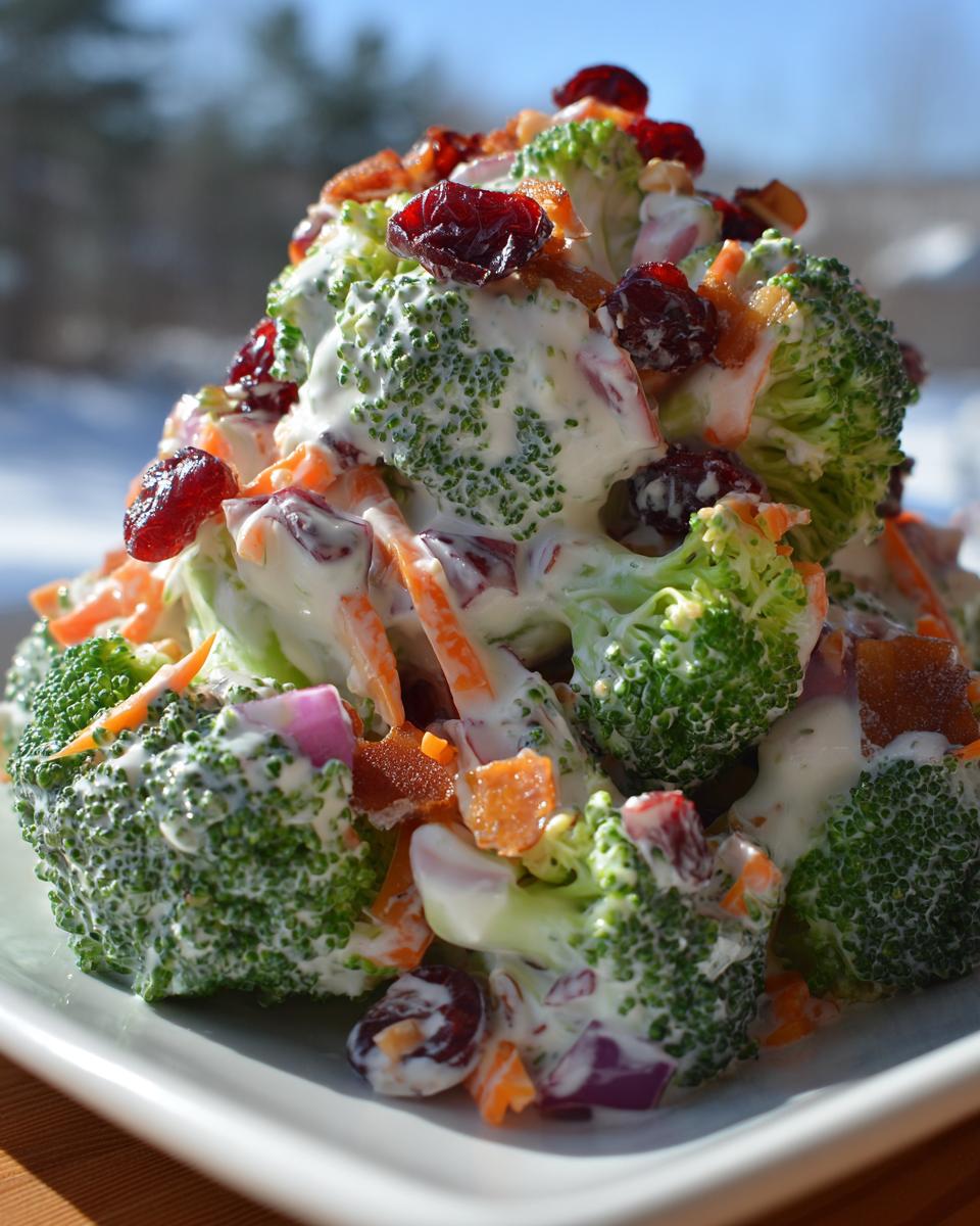 Creamy Broccoli Salad - detail 1