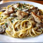 Creamy Chicken Fettuccine Alfredo Family Style