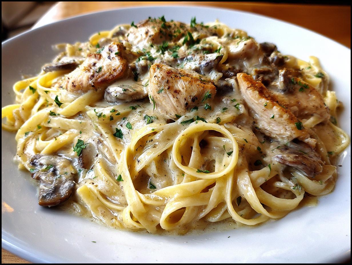 40 Min Creamy Chicken Fettuccine Alfredo Family Style Win