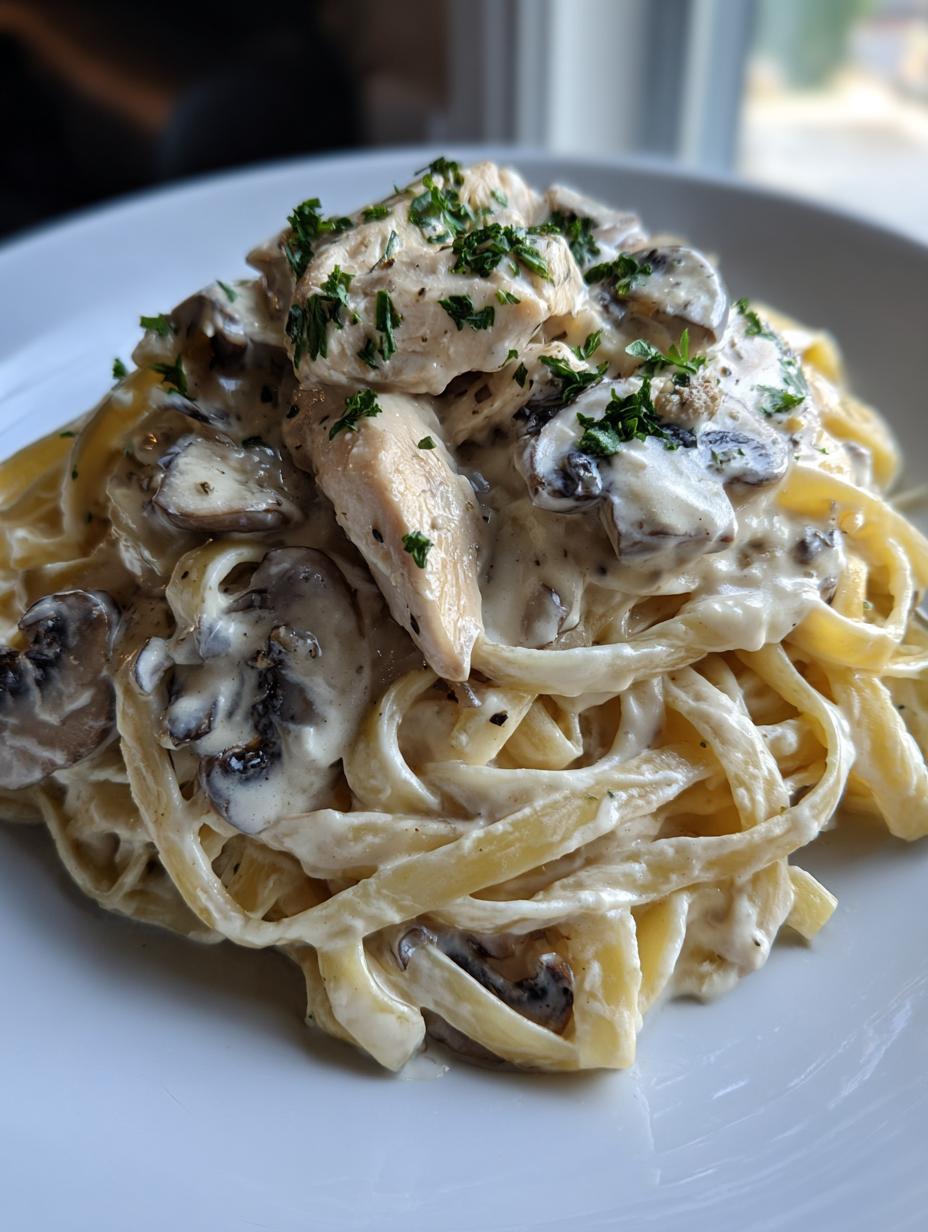 Creamy Chicken Fettuccine Alfredo Family Style - detail 2