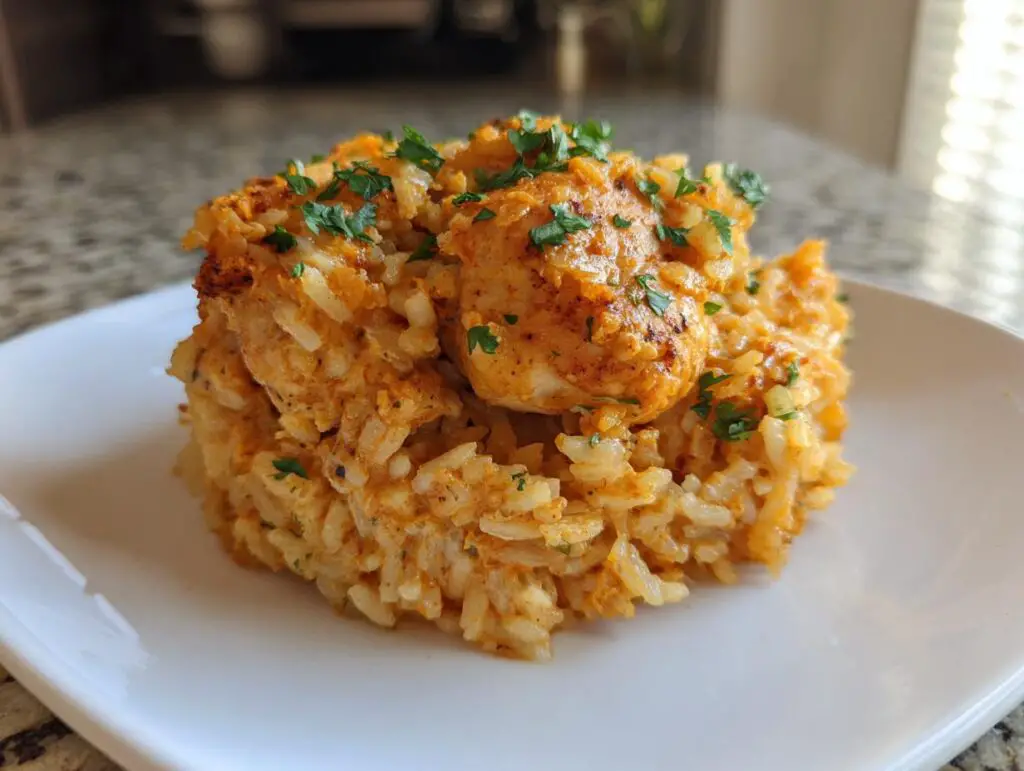 Creamy Chicken and Rice One Pot Dinner