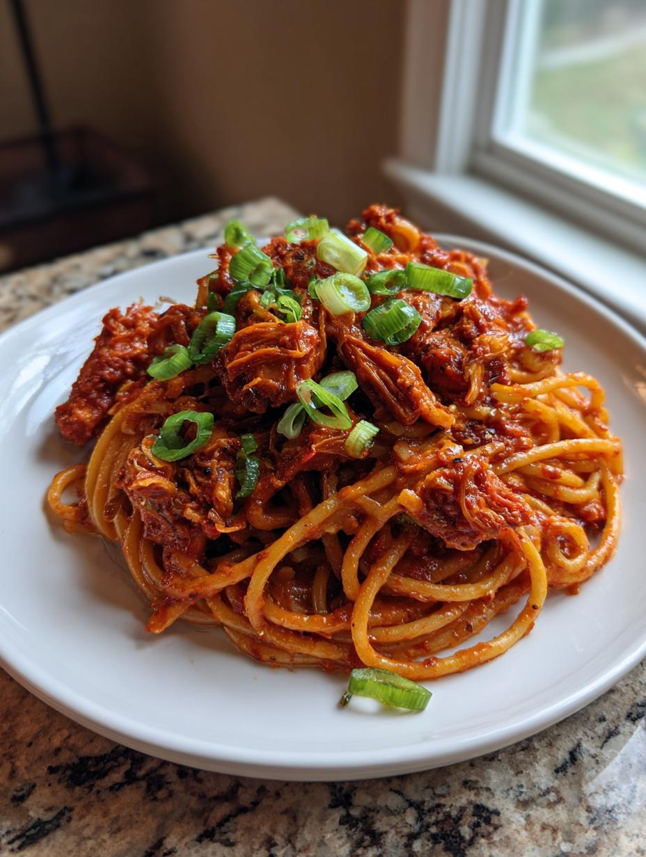 Creamy Gochujang Pasta - detail 2