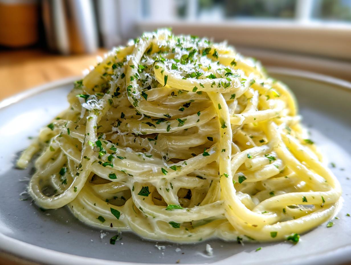 Amazing 25-Min Creamy Lemon Parmesan Pasta