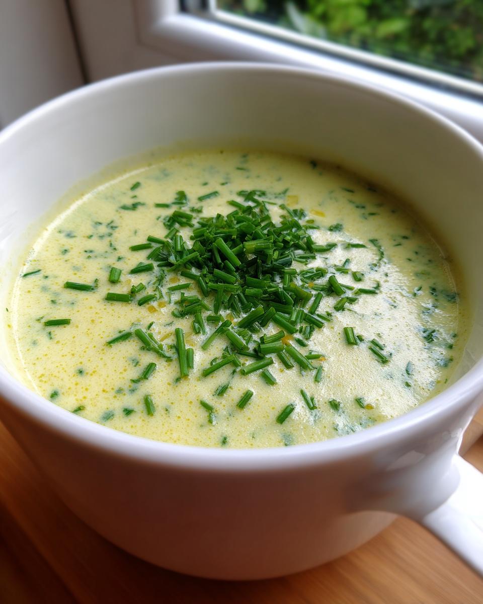 Creamy Vegetable Soup with Leeks and Potatoes - detail 1